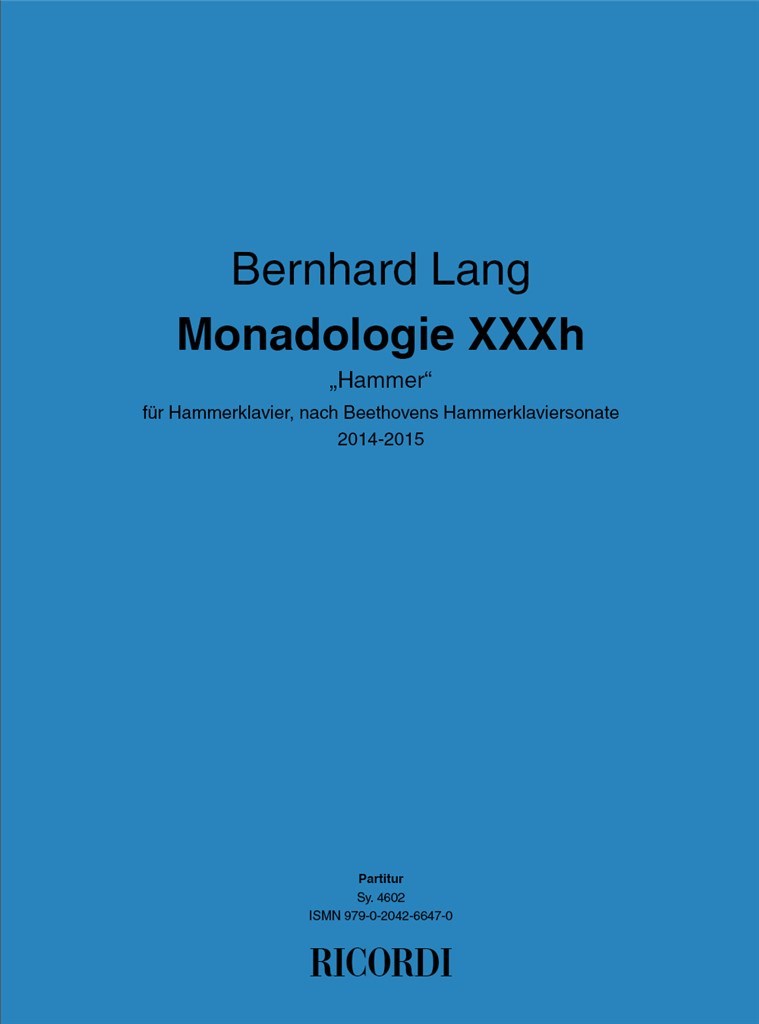 Monadologie XXXh